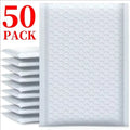 50/40/30/20/10PCS Kraft Bubble Mailers Self-Sealing Paper Envelopes Waterproof Cushioned Padded Foam Shipping Bags for Packaging