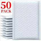 50/40/30/20/10PCS Kraft Bubble Mailers Self-Sealing Paper Envelopes Waterproof Cushioned Padded Foam Shipping Bags for Packaging