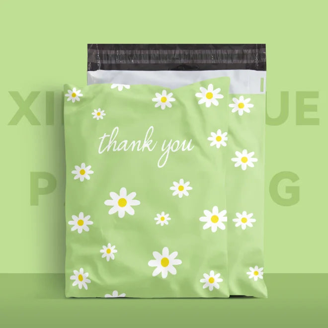 Poly Mailer Adhesive Envelope Courier Print Bag DIY Lady Panties Dress T-shirt Wedding Xmas Gift Box Packaging Pouches