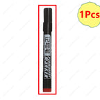 1-100Pcs Waterproof Oil-based Marker Pen Quick Dry Black Blue Red Ink Permanent for Metal Glass Stationery Art School Supply