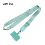 Neck Strap Lanyard for Mobile Phone Rope Anti-lost Keys Mobile Phone Straps Holder Neck Strap Hang Rope Lanyard Patch Card