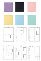 Expandable A5 3-ring Photo Album Organizer - Starry Soft-Pad Binder Album for 3" 3.5" Idol Photocard Pokemon Yu-Gi-Oh Card Album