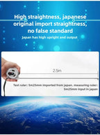 3/5/7.5/10M Stainless Steel Tape Measure High Wear Resistance Measuring Tool Imported from Japan For Woodworking Site Measuring