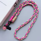 Creative Cartoon Mobile Phone Universal Lanyard Crossbody Long Rope Lanyard Rope Cartoon Decorative Pendant Accessories