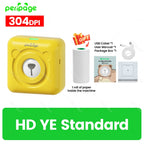9 Colors Peripage A6 304DPI Mini Photo Printer Notes Sticker Label Printing Machine Bluetooth Portable Wireless Printer Marker