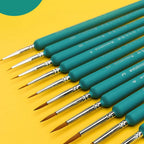 3/4Pcs Wolves Hair Brush Chinese Calligraphy Pen Hook Line Paint Brush Chinese Calligraphy Brush Art Oil Painting Drawing Brush