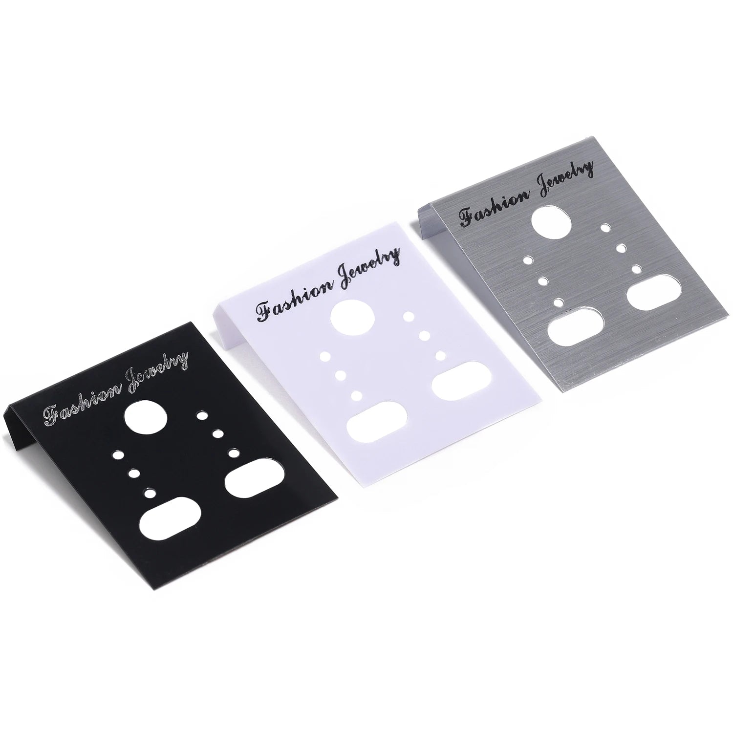 50pcs/lot 3.5x3cm Plastic Earrings Packing Cards Display Card for DIY Jewelry Earring Studs Retail Price Tag Earring Post Holder
