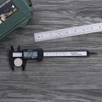 Multipurpose Vernier Caliper Digital High-strength Plastics 4 Measuring Functions 0.1mm Accuracy for Auto Machinery