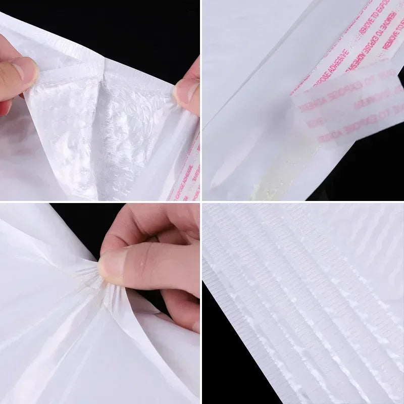 11/15/23cm White Bubble Envelopes Thicken Waterproof & Shockproof Bubble Mailers Shipping Envelope Bags Self Seal Packing Bag