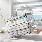 Multi-Purpose Desktop Organizer with Stackable Design, Sturdy Storage Box for A4 Files & Stationery