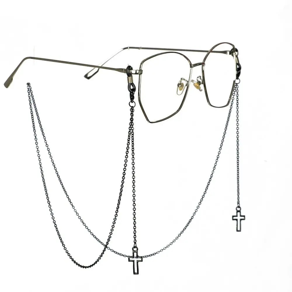 New Fashion Women Eyeglass Chain Hollow Star Pearl Beaded Sunglasses Reading Glasses Lanyard Eyewear Holder Neck Strap Rope