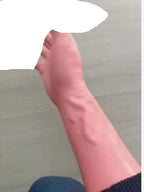 Latex Gloves middle length to elbow Finger less cosplay  accessory for fashion Bare finger gloves