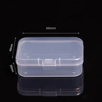15/24/36/48 Grids Clear Box Thickened Transparent Plastic Jewelry Elastic Band Storage Box Display Organizer Tool Storage Case