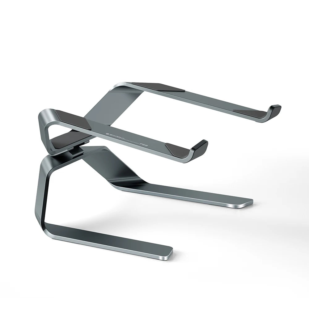 Laptop Stand Adjustable Aluminum Alloy Notebook Tablet Stand Up to 17.3 Inch Laptop Portable Fold Holder Cooling Bracket Support