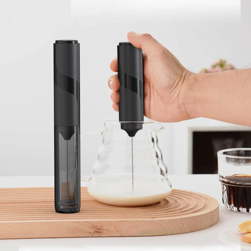 Wireless Milk Foamer Coffee Whisk Mixer Electric Blender Egg Beater Mini Frother Handle Stirrer Cappuccino Maker Cooking Tools