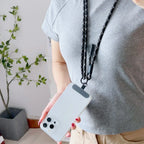 Candy Color Colorful Adjustable Long Lanyard for Mobile Cell Phone Crossbody Anti-Lost Strap Hanging Rope Universal Necklace
