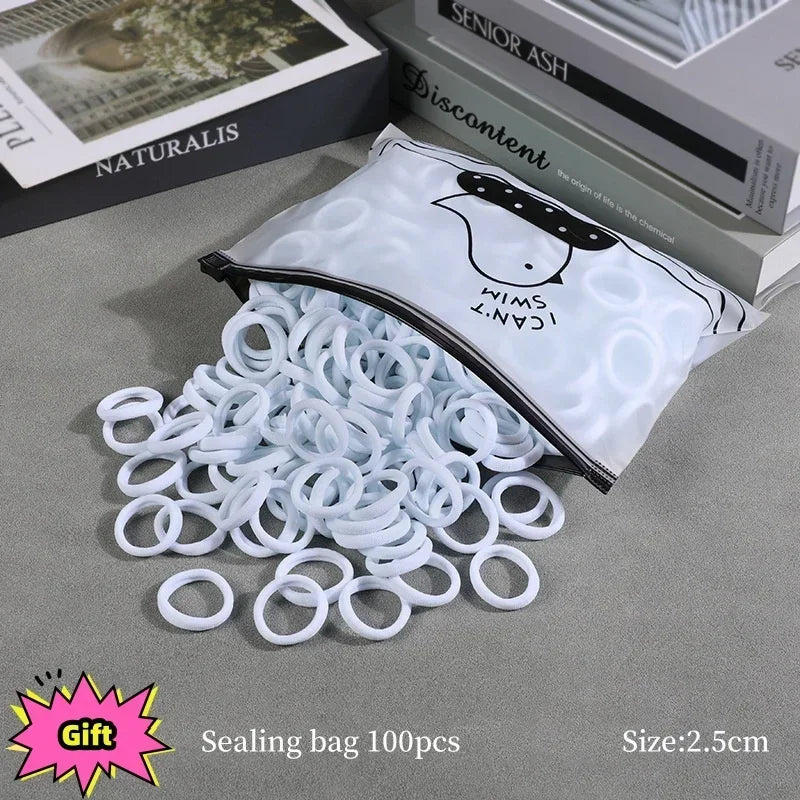 Gift Bag Hair Accessories Girls Bands Kids Rubber Elastique Cheveux Fille Cute Band Elastiques Baby Bandas Headbands Haargummi