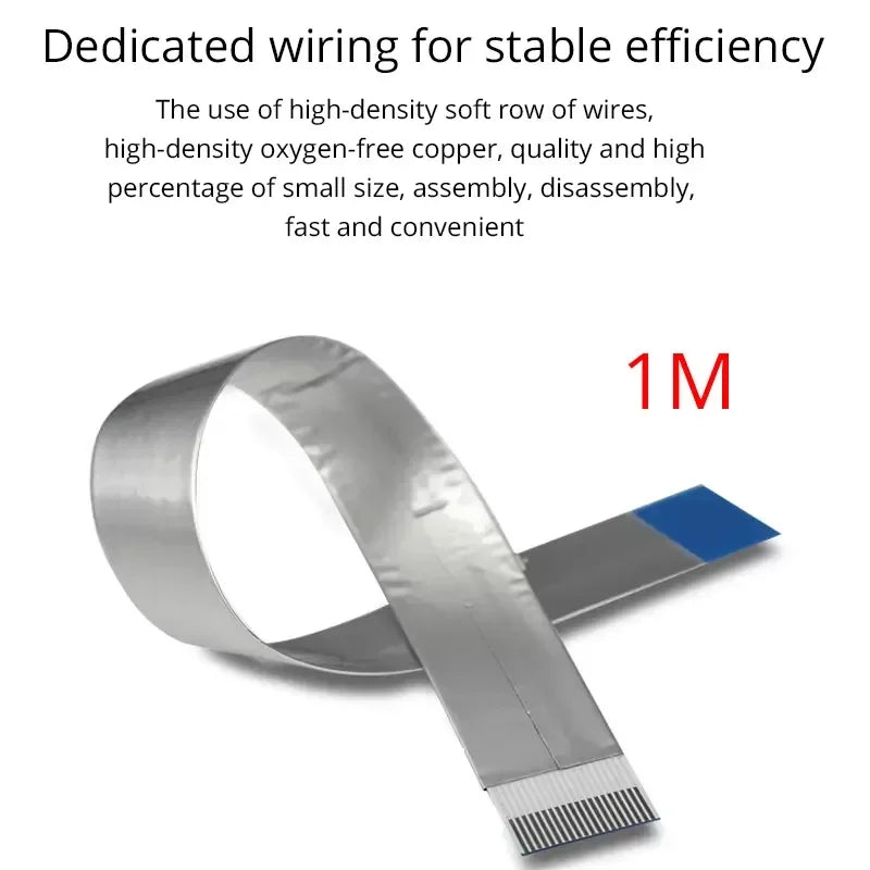 Ribbon FPV HDMI-Compatible Connector Flexible Flat Cable Raspberry Pi 4 Micro HDMI to HDMI/Mini HDMI Female 90 Degree FFC 20pin