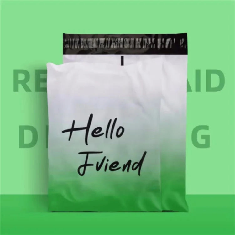 100PCS Poly Mailer Adhesive Envelope Printing Bag DIY Clothes T-shirt Pantihose Skirt Underwear Bra Shipping Packaging Pouches
