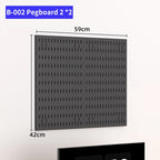 Gaming Gear Pegboard: Wall-Mounted, No-Punch, Study/Gaming Room – Figure Storage & Decor. Abundant Parts, Free Mix