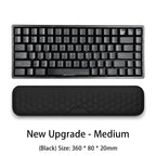 Keyboard Mouse Wrist Protection Rest Pad Ergonomic Office Typing Relax Wrist Memory Foam Mouse Pad PC Computer Laptops Mouse Pad