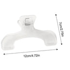 Transparent Plastic Book Clip Simple Reading Aid Fixed Book Page Holder Bookmark Creative Practical Note Holder Gift For Student