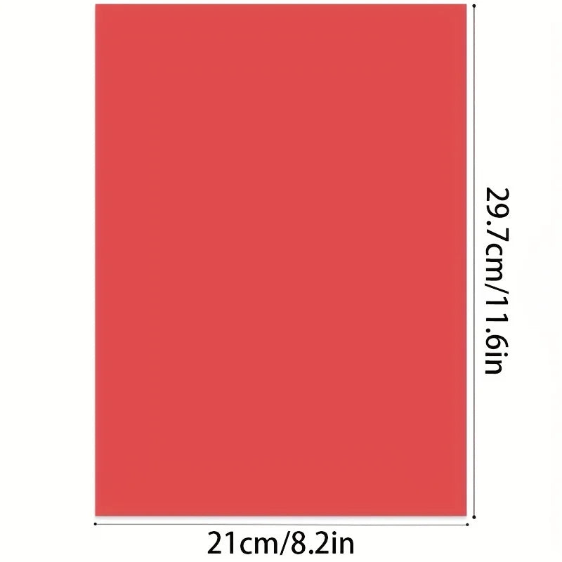 50pcs/100pcs Color A4 Paper 10 Color Copy Paper Printing Paper Color Hand Folding Paper