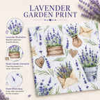 Printed Napkin Square Facial Tissue Hotel Restaurant Drawing Paper Lavender Colourful Tissue Napkin Placemat Mouthcloths 20pcs