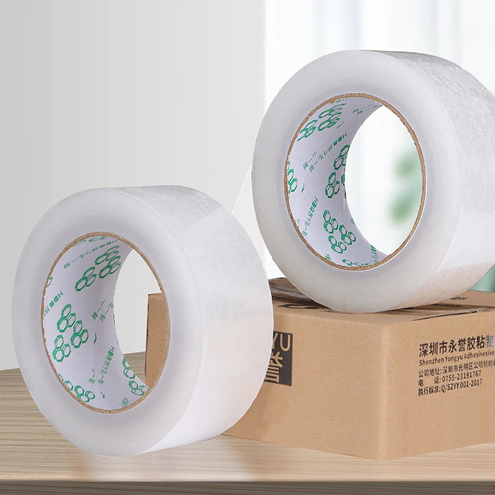 Transparent Sealing Tape White High Viscosity Packaging Express Logistics Workshop Home Strong Home Office