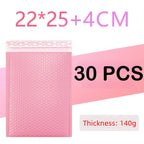100/1 PCS Pink Poly Bubble Mailers Padded Envelopes Self Seal Padded Envelopes Gift Bags Packaging Envelope School Supplies