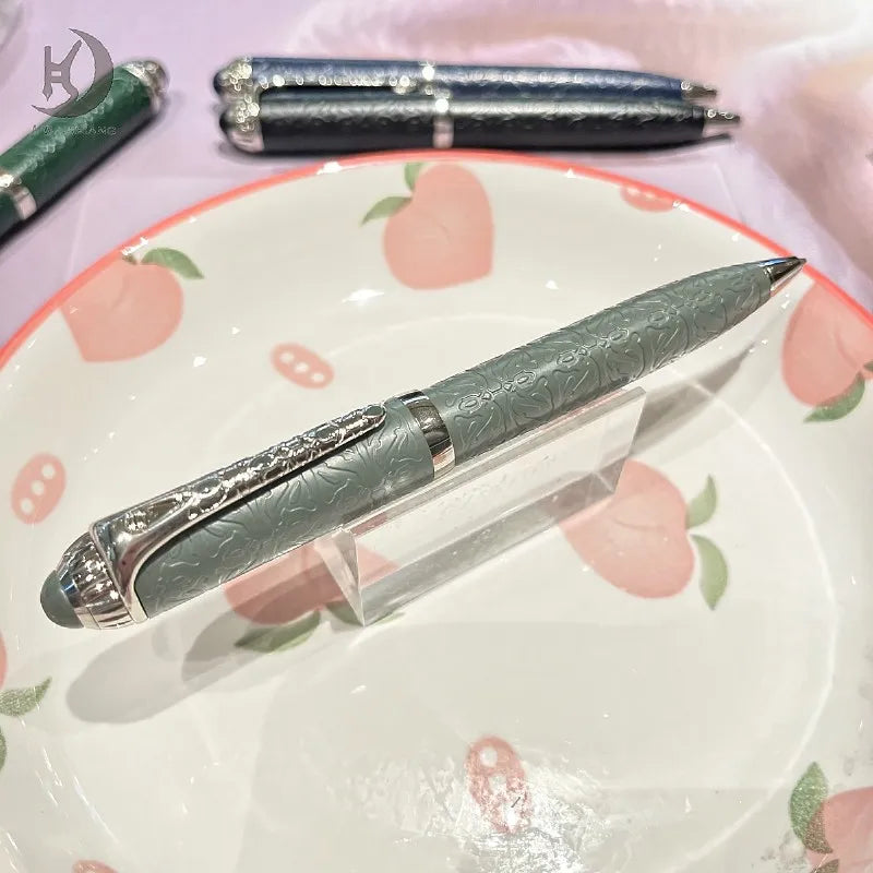 Luxury Back to School Gift Metal Twist Action Heavy Ballpoint Pen for Jewelry Watch