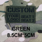 Custom Laser Cutting IR IFF Infrared Reflection Patch Name Tapes Tag Brand Black Letters