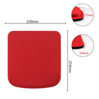 Simple EVA Wrist Rest Mouse Pad Solid Color Office Accessories Ergonomic Mouse Mat Thick Sponge Gaming Office Mousepad
