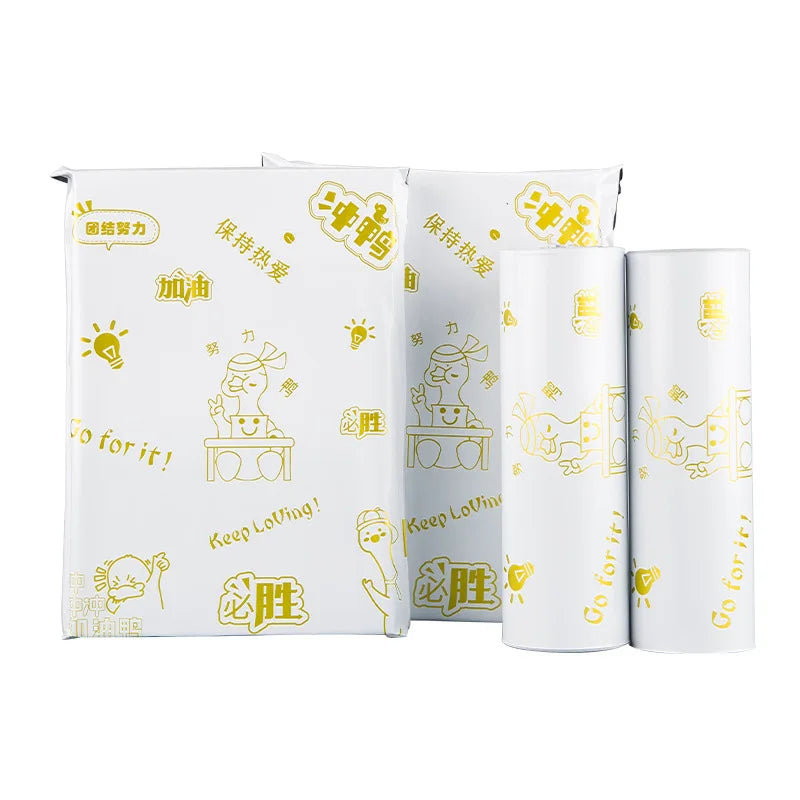 100PCS Custom LOGO Printed White Poly Mailer Mailing Bags Envelope Self Adhesive Eco Friendly Biodegradable Shipping Bag Polybag