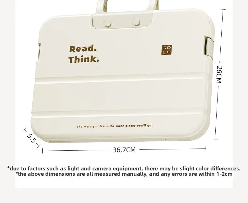 Test Paper Storage Bag Handbag Accordion File A4 Folder Large Capacity Test Paper File Homework Archive for High School Students