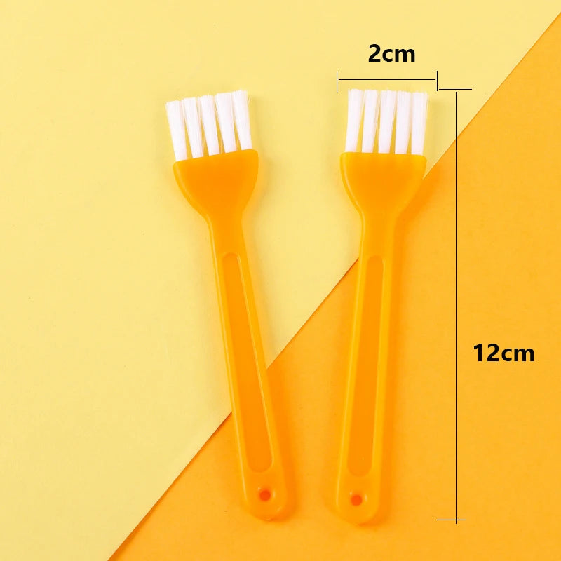 2pcs Small Household Appliance Cleaning Brushes, Plastic Dust Removal Mini Computer Keyboard Brushes, Multi-Functional Cleaning
