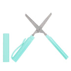 1Pc Creative Pen Shape Scissors Kawaii Multifunction Folding Scissors DIY Portable Paper-Cutting Art Tool School Office Supplies