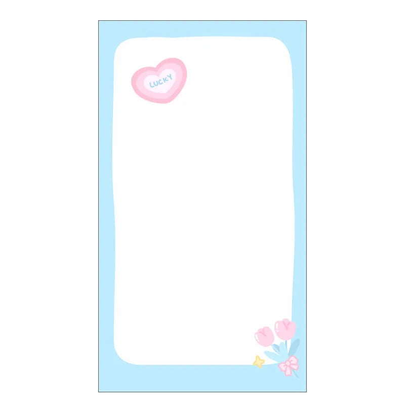 A6 Cute Loose-leaf Colorful Refill Inner Page Line Blank Grid Inner Page Inside Paper Stationery