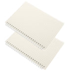 2Pcs Spiral Math Notebook Graph Paper Grid Notepad Ideal for Students Engineers Journaling Sketching Scheduling Daily Planning