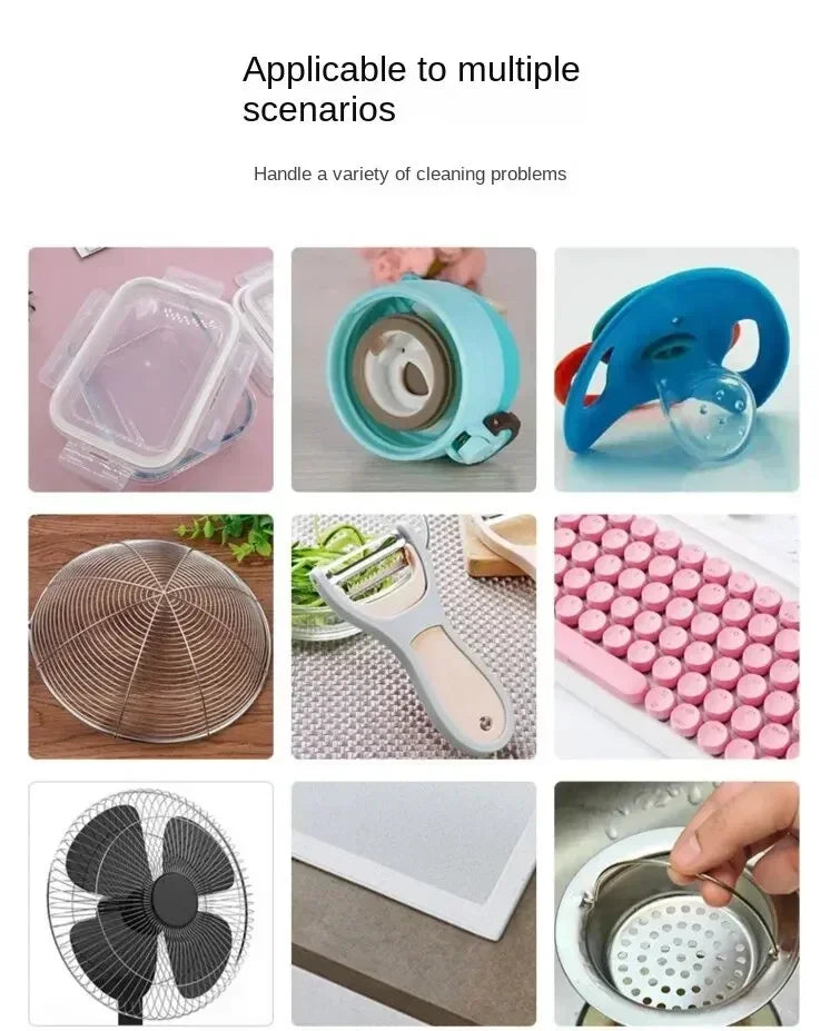 Multi-functional Flexible Mobile Phone Clean Fine Dust Cup Lid Card Slot Earphone Cleaning Brush For Headset Keyboard Cup Cover