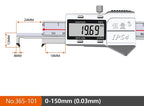 Electronic Inner Groove Width Digital Caliper 4-150 200mm High-Precision 0.01 Hole Inner Groove Measurement Tool
