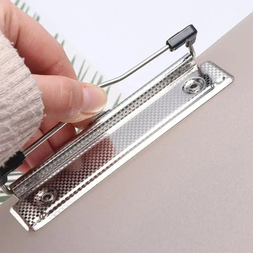 2Pcs Document Folder A6/A5/A4 Clipboard Ticket Bill Holder Hanging Cardboard File Folder Board Notepad Board Writing Pad