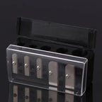 1Pcs 5 Holes Sharpener Multi-functional Pencil Sharpener with Lid for Eyeliner Lipliner Pencils
