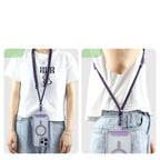 Colorful Adjustable Long Lanyard for Mobile Cell Phone Candy Solid Color Crossbody Necklace Anti-Lost Strap for Phone Universal