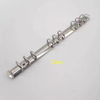 10 Pieces DIY journal notebook mechanical, 6 ring mechanism, A4 B5 A5 A6 A7 binder clip gold silver bronze black