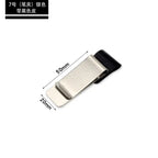 1pc Travelers Notebook Pen Holder Retro Metal Leather Pen Clip Stainless Steel For Midori Travelers Notebook Diary