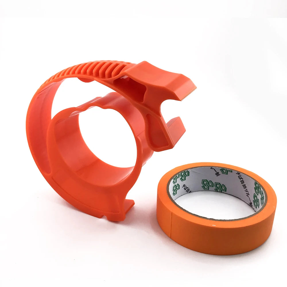 Painter Masking Tape Applicator Dispenser Machine Adhesive Tape with Tape Cutting Tool for Repair and Beautify Crack in Tile