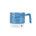 SHUNXIANG Pokémon Ceramic Mugs Coffee Cup Snorlax Stackable Kawaii Anime Boy Girl Breakfast Milk Juice Cup Ceramic Coffee Cup