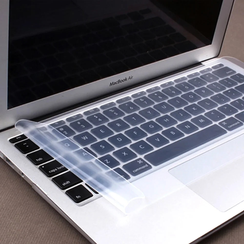 13-17 Inch Universal Laptop Keyboard Cover Soft Silicone Dustproof And Waterproof Protective Film For Notebook Computers