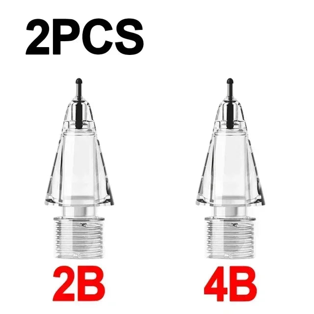 4-1Pcs Replacement Pencil Tips for Apple Pencil 1 2 3 Pro/USB-C Silicone Protective Cap Touch Screen Stylus Pen Nibs for IPencil
